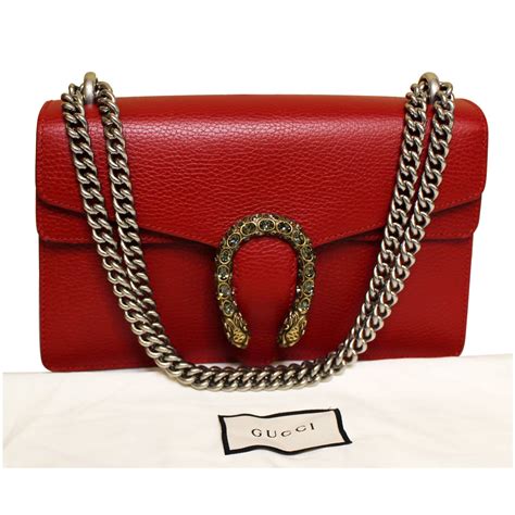 Gucci Dionysus small shoulder bag 400249 Red 